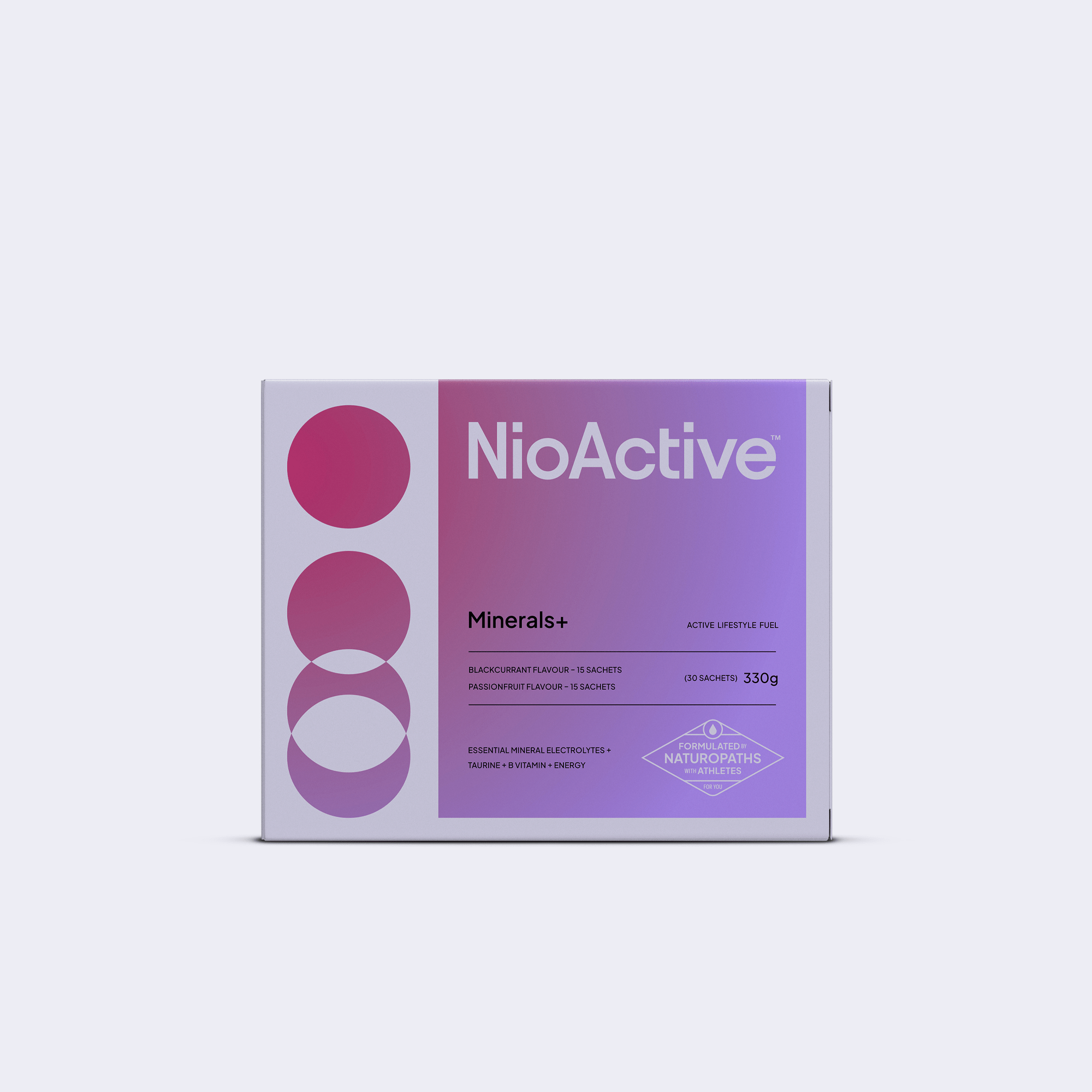 NioActive™ Minerals+ Mixed Passionfruit & Blackcurrant - NioActive